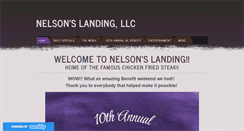 Desktop Screenshot of nelsonslandingks.com